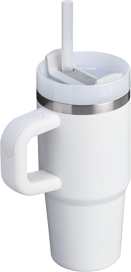 Stanley Quencher H2.0 Tumbler with Handle and Straw 14 oz | Flowstate 3-Position Lid | Cup Holder Compatible for Travel | Insulated Stainless Steel Cup | BPA-Free | Frost - Image 3
