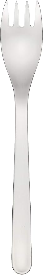 Sori Yanagi Simple Form Cutlery for Easy Use, Tsubamesanjo Stainless Steel Fish Fork, Sleek Design for Smooth Texture, Dishwasher Safe, Brushed Finish by Unknown