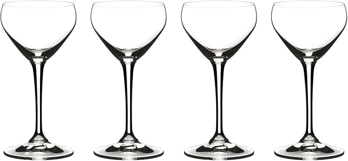 Riedel Drink Specific Glassware, Nick & Nora Cocktail Glass, 4oz, Old-Fashioned Stemmed Cocktail Glasses, Martini, Manhattan, Set of 4 - Image 7