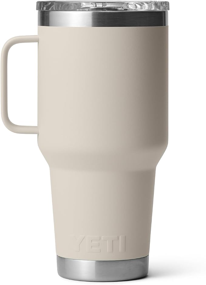 YETI Rambler 30 oz Travel Mug, Stainless Steel, Vacuum Insulated with Stronghold Lid - Image 4