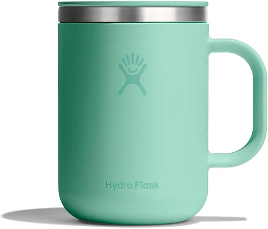 Hydro Flask Coffee Mug – Insulated Stainless Steel, Non Spill, Leak Resistant Travel Mug 24 Oz Mermaid Green by Unknown