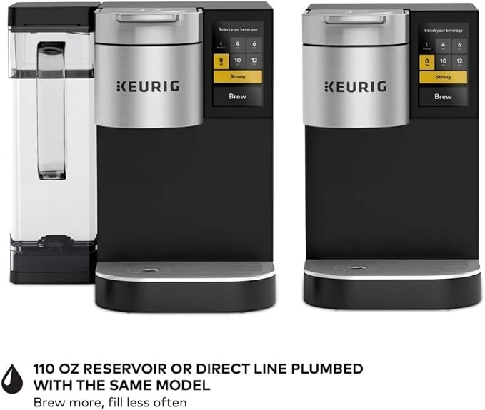 Keurig K-2500 Single Serve Commercial Coffee Maker | Flexible installation options (plumbed or optional 110 oz) - Image 4