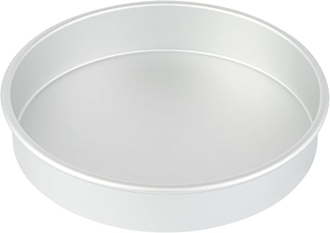 Restaurantware Aluminum Straight-Sided Cake Pan - Pack of 1 - Met Lux 10 x 2 Inches Round Baking Tin, Greaseproof, Even-Heating, Freezable - Anodized Aluminum Round Cake Pan Ideal For Baking - Image 10