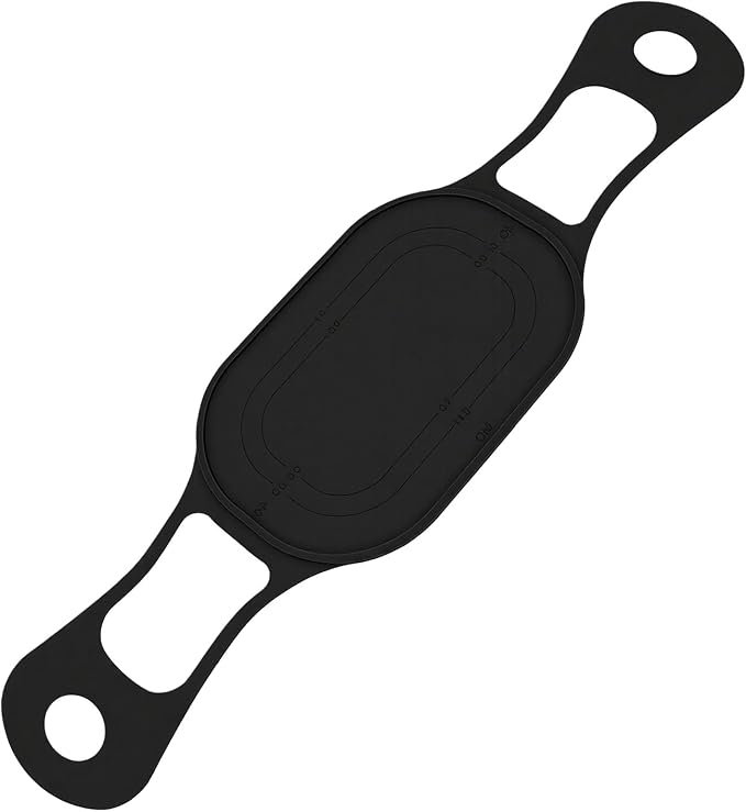Silicone Bread Sling Non Stick Sourdough Bread Baking Mat Dutch Oven Accessory for Baking Long Handle Lifter (Black) - Image 9