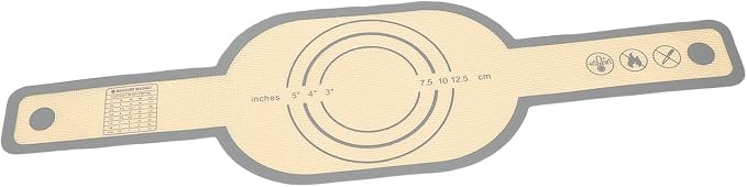 Pssopp Silicone Baking Mat with Long Handle Silicone Bread Sling Reusable Non Stick Baking Mat for Dutch Oven Bread and Cookies Heat up to 500F Food Grade Machine Washable 15 x 56cm - Image 8