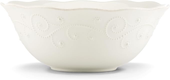 Lenox French Perle Serving Bowl, White - by Lenox