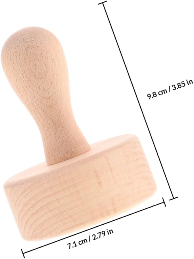 Wooden Tart Pan for Easy Demolding 2pcs with Removable Bottom round Mini Egg Tart Mold Baking Tool Beige Baking Tamper for Home and DIY Cake Pastry for Pies and Quiches - Image 2