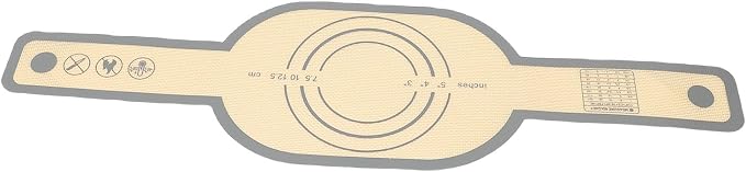 Pssopp Silicone Baking Mat with Long Handle Silicone Bread Sling Reusable Non Stick Baking Mat for Dutch Oven Bread and Cookies Heat up to 500F Food Grade Machine Washable 15 x 56cm - Image 3