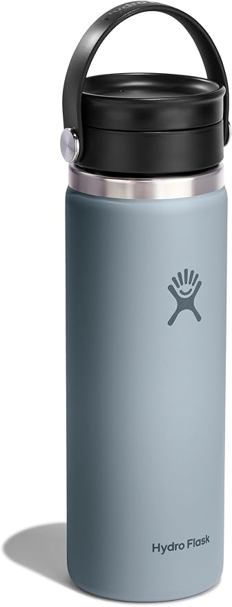 Hydro Flask Flex Sip Coffee Tumbler – Insulated Stainless Steel, Non Spill, Leak Proof Travel Cup 20 Oz Shale Gray - Image 2