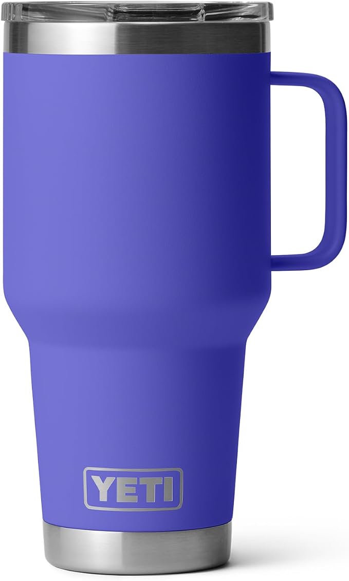 YETI Rambler 30 oz Travel Mug, Stainless Steel, Vacuum Insulated with Stronghold Lid - Image 6