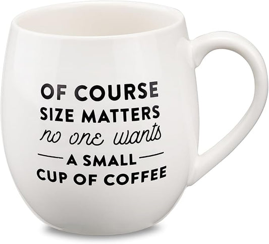MIECOO Large Ceramic Coffee Mug, 24 Oz Jumbo Coffee Cup for Office and Home | White Big Porcelain Coffee Mug for Latte Milk Tea Cocoa Cereal, Dishwasher and Microwave Safe, Great for Family and Friends by MIECOO+MIECOO