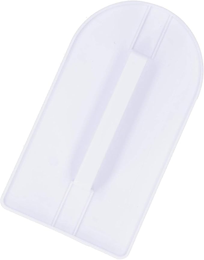 2PCS Fondant Smoother, Fondant Smoothing Tool Icing Scraper Paddle Tool with Handle for Cake Decoration Sculpting and Modeling