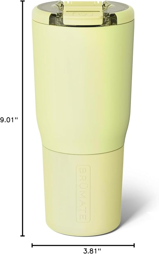 BrüMate Nav 25oz 100% Leak Proof Insulated Travel Tumbler with Magnetic BevLock™ Lid - Double Wall Cup-Holder Friendly Stainless Steel Mug (Prickly Pear) - Image 7