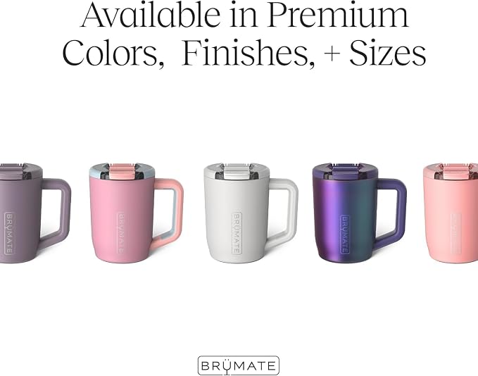 BrüMate Müv - 15oz 100% Leak Proof Insulated Coffee Mug with Handle & Lid - Stainless Steel Coffee Travel Mug - Double Walled Coffee Cup (Java) - Image 4