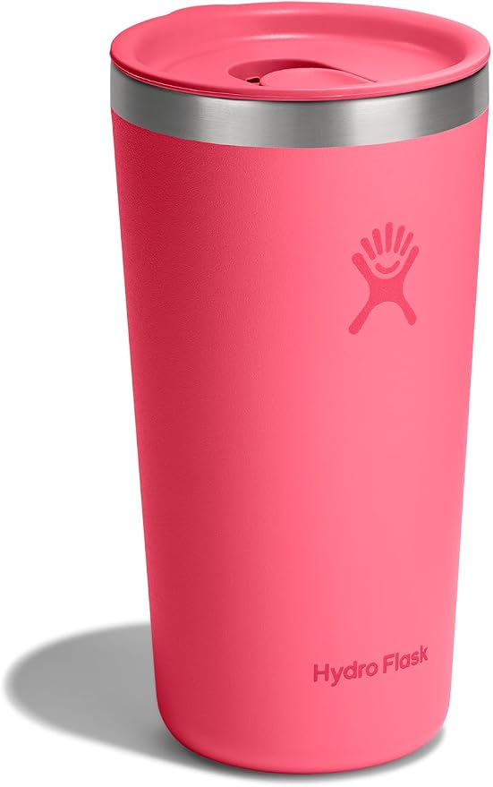 Hydro Flask All Around Tumbler Press-In Lid, Insulated Travel Mug, Stainless Steel Coffee Cup 20 Oz Popstar Pink - Image 2