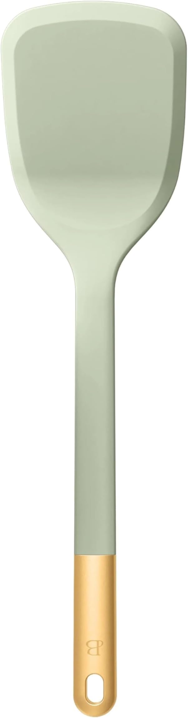 Kitchen Utensil Set, 6-Piece Silicone Kitchen Utensil Set with Rotating Rack - Non-Scratch, Heat Resistant Tools & Gold Stainless Steel Handles (Light Green) - Image 7