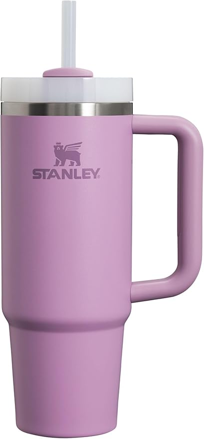 STANLEY Quencher H2.0 Flow State Tumbler, 30 oz, Lilac | Handle and Straw | 3-Position Lid | Cup Holder Compatible for Travel | Insulated Stainless Steel Cup | BPA-Free by Unknown