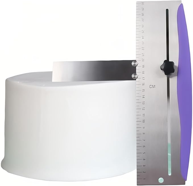 Enajucy Cake Scraper Smoother - Thumbnail 3
