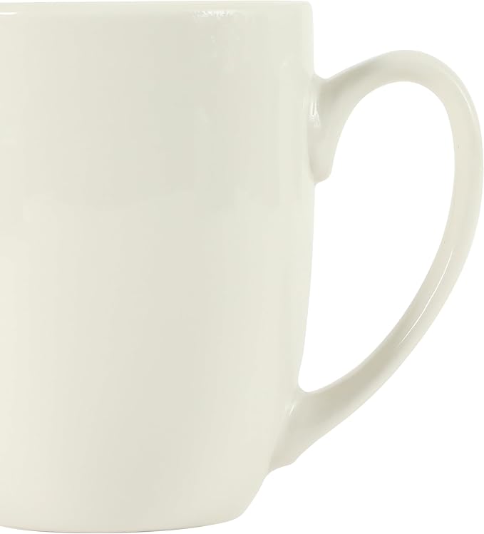 Gibson Home Great Essentials 16 Ounce Porcelain Coffee Mugs - Set of 6 - Cups for Latte, Hot Tea, Cappuccino, Mocha, Espresso, Cocoa - Image 6