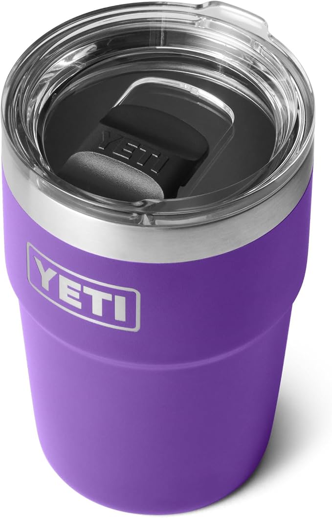YETI Rambler 16 oz Stackable Tumbler, Vacuum Insulated, Stainless Steel with MagSlider Lid | Stackable - Image 3