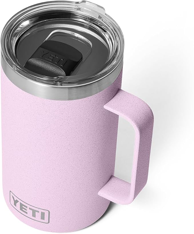 YETI Rambler 24 oz Mug, Vacuum Insulated, Stainless Steel with MagSlider Lid by Unknown