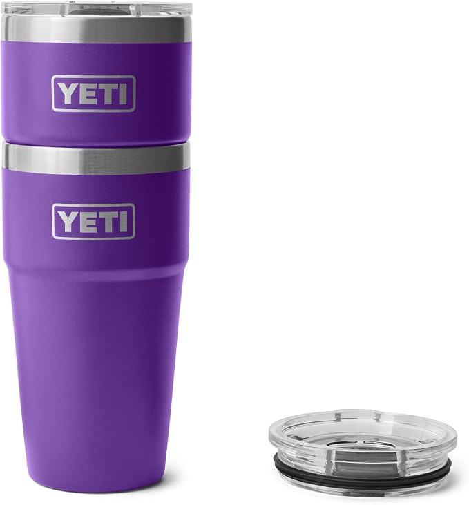 YETI Rambler 20 oz Stackable Tumbler, Stainless Steel, Vacuum Insulated with MagSlider Lid - Image 6