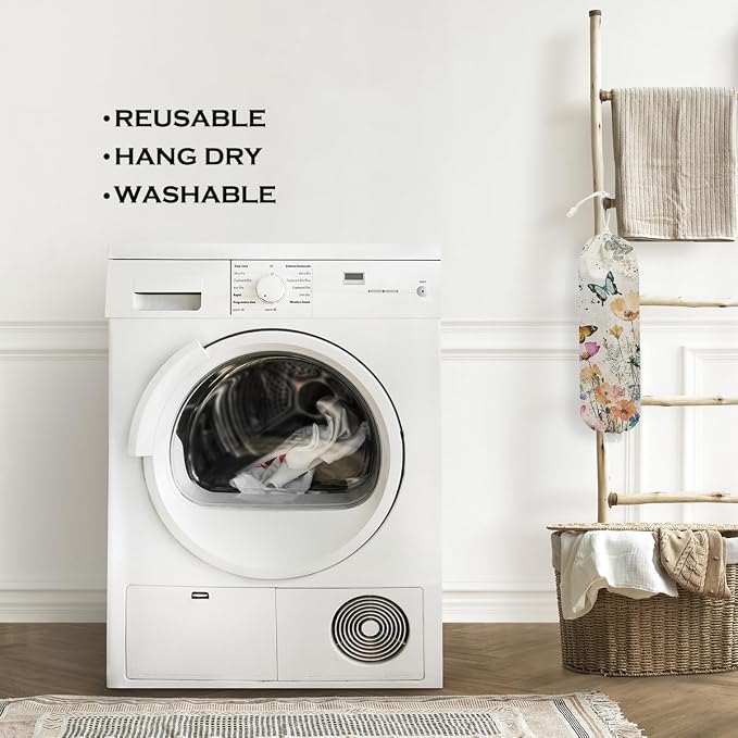Vintage Floral Plastic Bag Holder, Wall Mount Trash Bag Holder 22.5x9 Inch | Summer Floral Reusable Grocery Bags Storage Dispenser for Home Kitchen Pantry Farmhouse, Butterfly Gifts for Women - Image 5