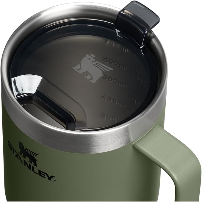 STANLEY The Everyday Suburban Mug | 24 oz | Drink Through Lid | Cup for Coffee, Tea and Drinks | Insulated Stainless Steel Coffee Mug | BPA-Free | Dried Pine - Image 2
