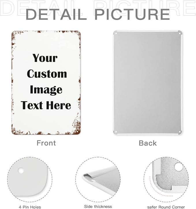 The Polished Pantry Sign, Polished Pantry, Organized Pantry, Pantry Sign, Pantry Decor, Labeled Pantry Jars, Pantry Decor, Pantry Signs Funny Metal Tin Wall Decor Bar 8"x12" - Image 3