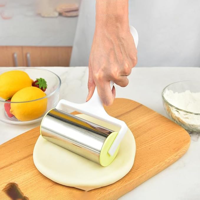 Alipis 3 Pcs Pizza Roller Needle Pizza Dough Tool Set Stainless Steel Easy to Roll Clean Waterproof Cake Pastry Preparation - Image 6