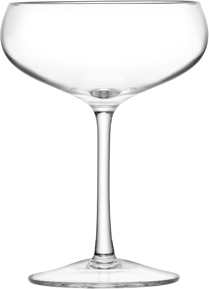LSA WI24 Wine Champagne Saucer 7.25 fl oz/H5.25in Clear x 4 - Image 2