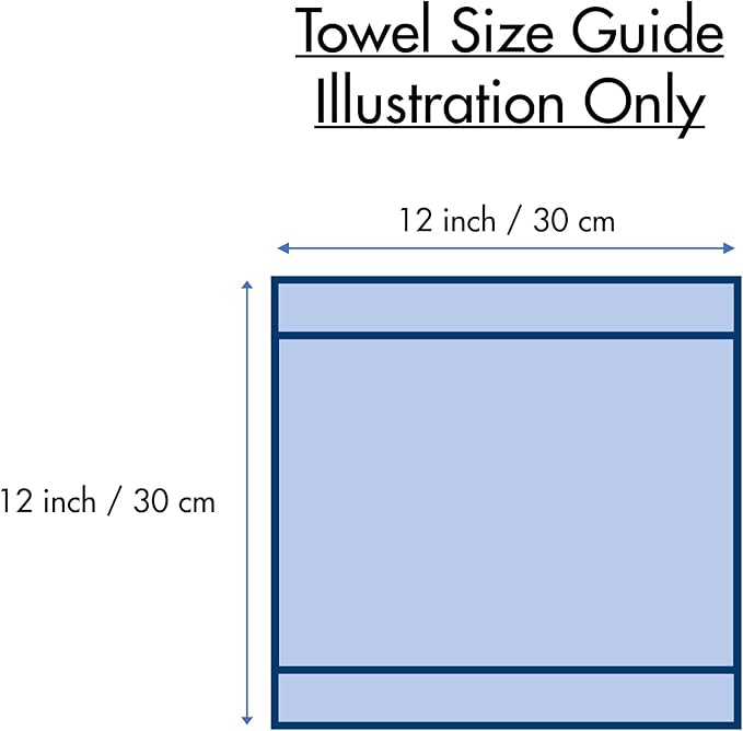 Bumble Dish Cloths 8-Pack, Cotton Kitchen Towels, 12"x12" Grey Wide Stripes | 430 GSM Soft Dish Towels for Kitchen, Highly Absorbent & Durable Kitchen Rags for Washing Dishes - Image 7