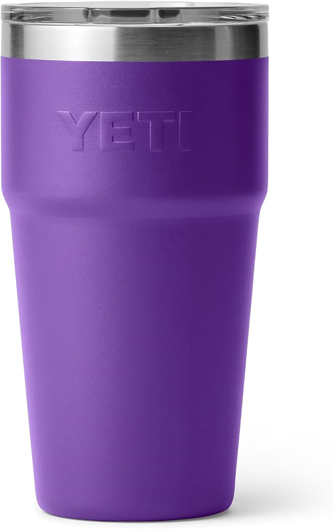 YETI Rambler 20 oz Stackable Tumbler, Stainless Steel, Vacuum Insulated with MagSlider Lid - Image 5