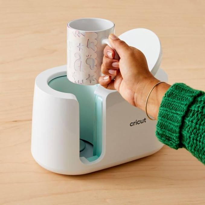 Cricut Ceramic-Coated Mugs, 15 Oz, 36 Count, White - Dishwasher & Microwave Safe, Compatible with Cricut Mug Press & Infusible Ink, Ideal for Crafts and Printing - Image 5