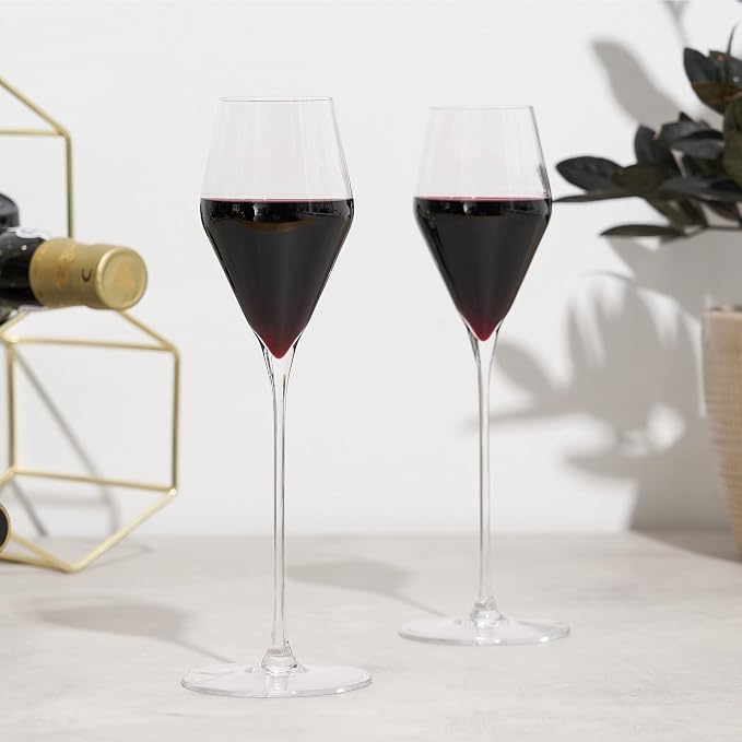 Spiegelau Definition Digestif Glasses, Elegant Stemmed Dessert Wine Glasses for After-Dinner Drinks, Lightweight Crystal Glassware for Wedding Gifts, Housewarming Party, 4.5 oz, Set of 2 - Image 6