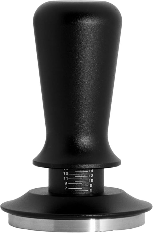 51mm Espresso Tamper, Professional Barista Coffee Tamper, Heavy-Duty Stainless-Steel Flat Base, Ergonomic Handle, Compatible with 51mm Portafilter, Coffee Accessory for Espresso lovers (51 mm)