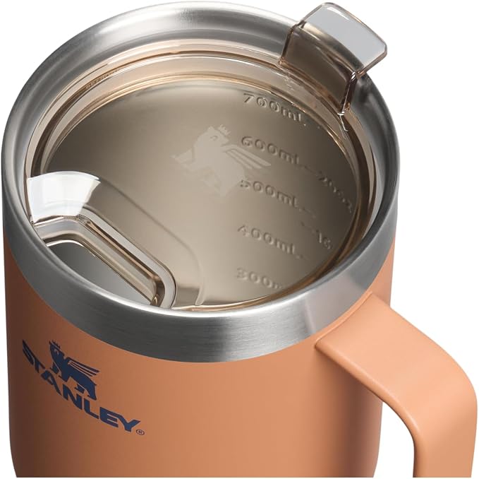 STANLEY The Everyday Suburban Mug | 24 oz | Drink Through Lid | Cup for Coffee, Tea and Drinks | Insulated Stainless Steel Coffee Mug | BPA-Free | Toast - Image 2