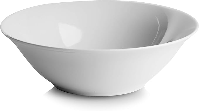 10 Strawberry Street Simply White 7" Round Cereal Bowl, Set of 6 - Image 3