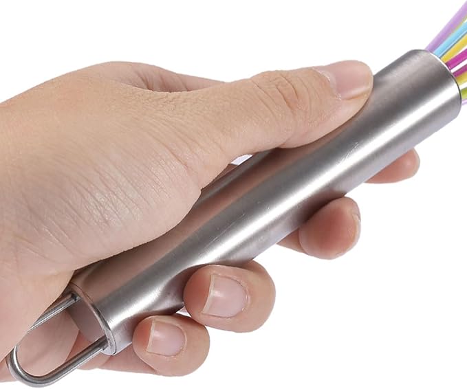 Stainless Steel Handle Beater Mixing Tool Baking Supplies Food Preparation Tool for Home and Professional Use Food Preparation - Image 4
