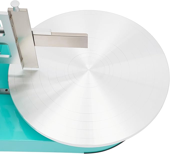 Cake Cream Spreading Machine, 220W Electric Cake Turntable Coating Machine, Cake Scraper Smoother for Icing, Cake Decorating Coating Machine for 4-16 inch Cakes