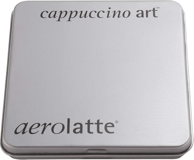 aerolatte Cappuccino Stencil Set, for Latte Coffee Art, Set of 6 Stencils …