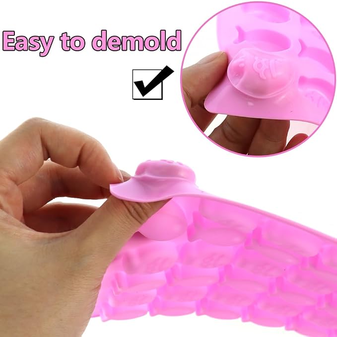 2 Pack Mini Fish Shaped Mold 36-Cavity Silicone Molds - Image 4