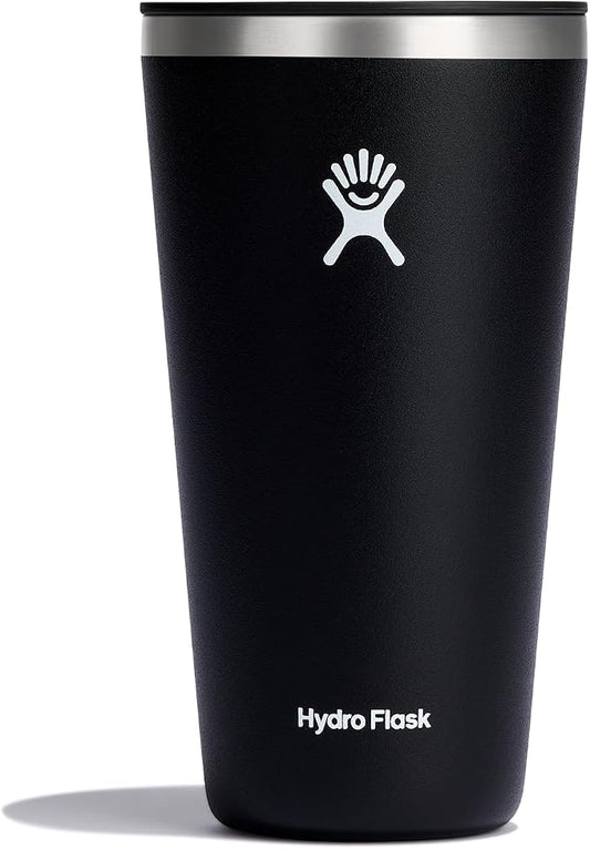 Hydro Flask All Around Tumbler Press-in Lid, Insulated Travel Mug, Stainless Steel Coffee Cup 28 Oz Black by Unknown