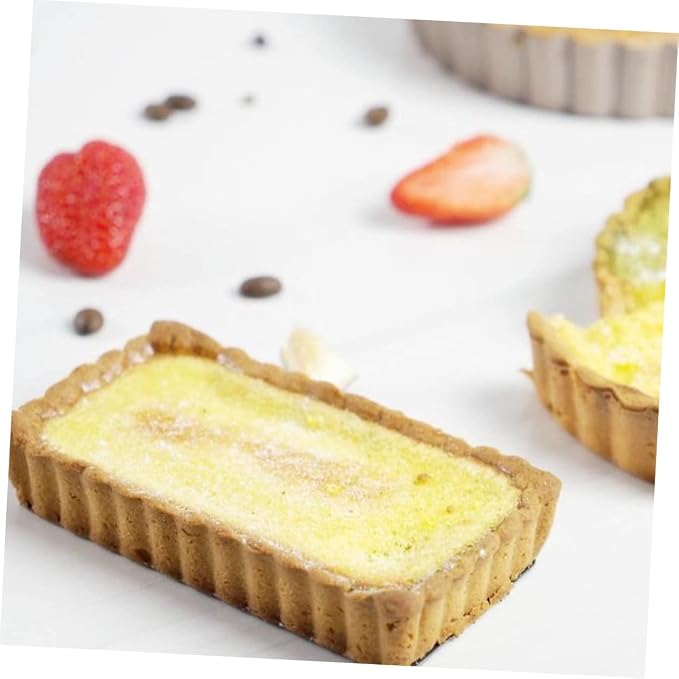 Garneck 2pcs Non-stick Baking Pan Tart Pans for Pizza Live Bottom Cake Molds Oven Cake Sturdy for Home Professional Use - Image 5