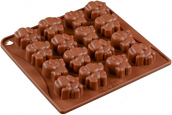 2 Pack Elephant Chocolate Candy Molds, Elephant Silicone Keto Fat Bombs Molds Mini Soap Crayon Melt Resin Mould Ice Cube Tray Baby Shower Party Favors Supplies - Image 2