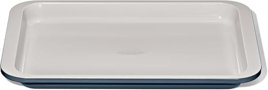 OXO Good Grips Non-Stick Pro Ceramic Coated Metal Bakeware Quarter Sheet Pan – Storm Blue by Unknown