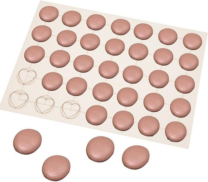 4X Macaron Silicone Mats Nonstick Pastry Mat Bread Mats Rolling Mat Double Sided Reusable Material Suitable for Macaron Bread Pizza - Image 3