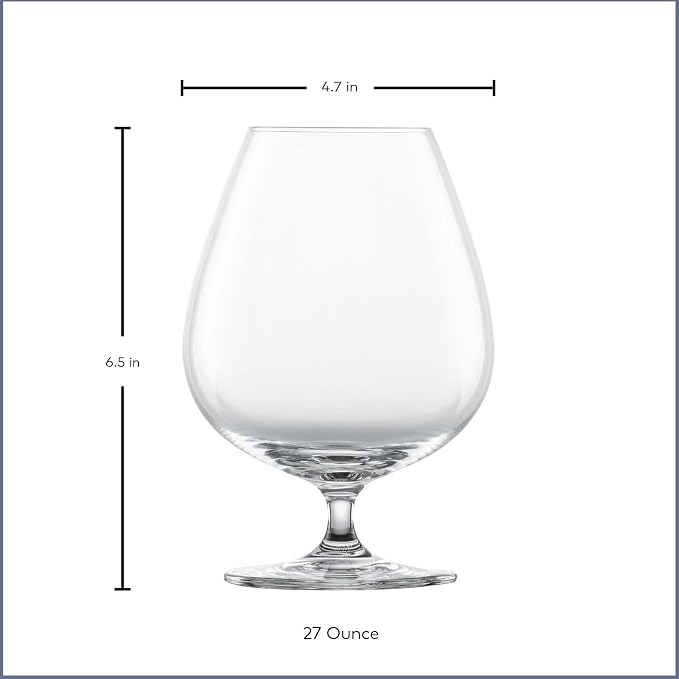 SCHOTT ZWIESEL Bar Special XXL Cognac Glass (Set of 6), Bar Glasses for Cognac, Dishwasher-Safe Tritan Crystal Glass, Made in Germany (27 Ounce) - Image 6
