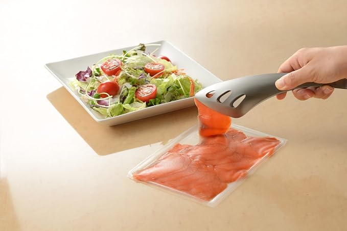 Oaks Leye LS1514 Yubisaki Server Tongs, Easy to Serve Even While Sitting, Stainless Steel, Made in Japan - Image 8