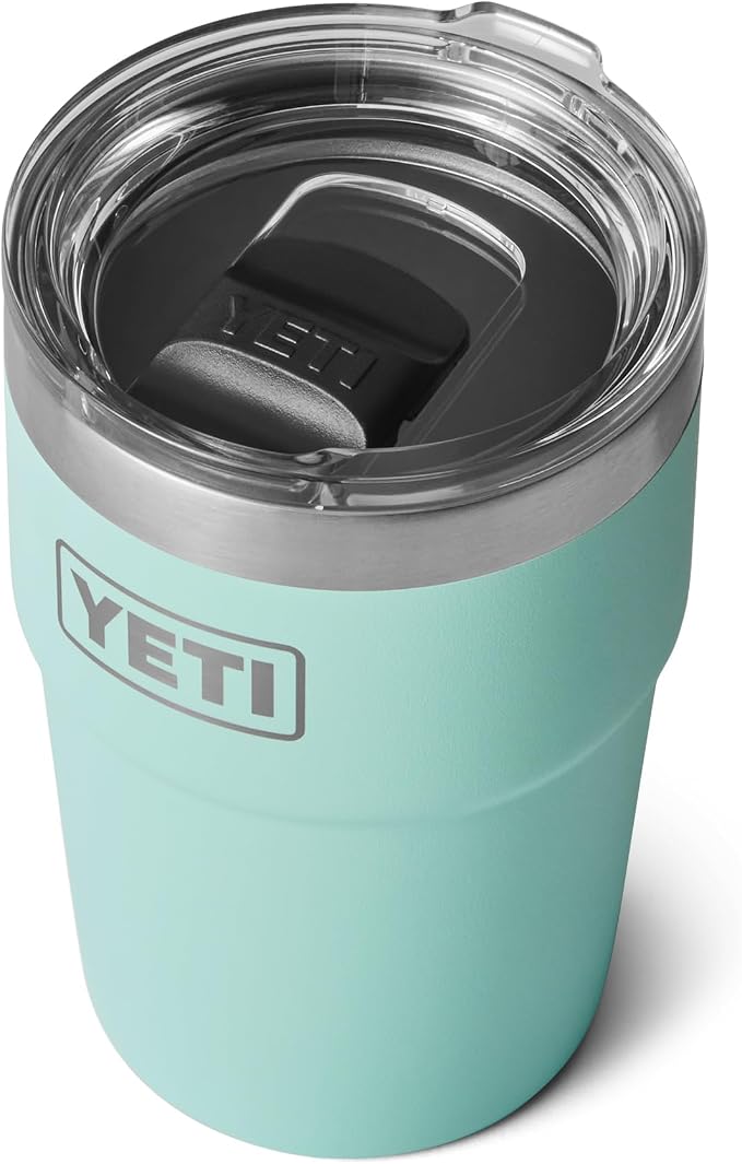 YETI Rambler 16 oz Stackable Tumbler, Vacuum Insulated, Stainless Steel with MagSlider Lid | Stackable - Image 3